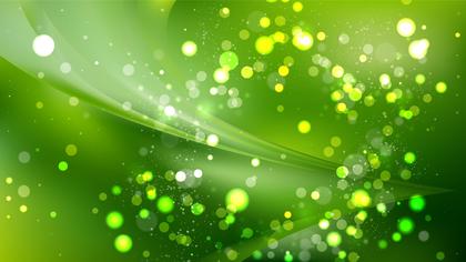 Green Bokeh Abstract