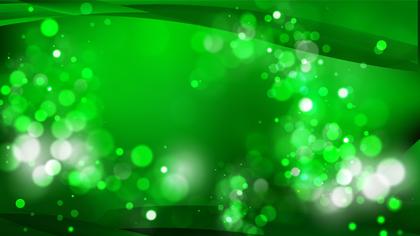 Green Bokeh Background