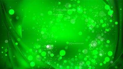 Green Bokeh Abstract