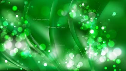 Green Bokeh Abstract