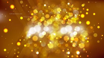 Golden Bokeh Lights