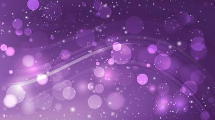 Purple Bokeh Abstract