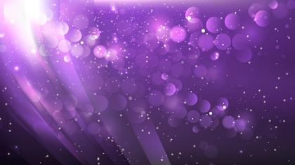 Sparkling Purple Bokeh Background