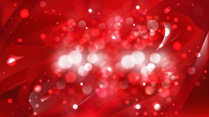 Abstract Dark Red Blurred Lights Background Image