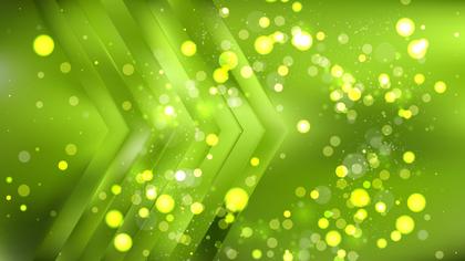 Green Bokeh Arrows