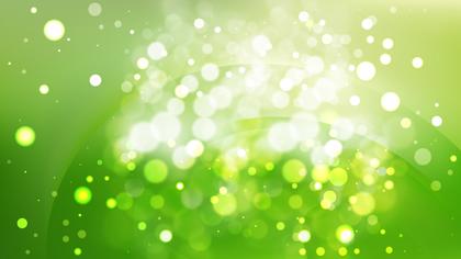 Green Bokeh Background