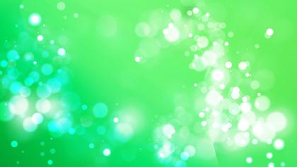 Green Bokeh Background