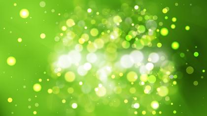 Green Bokeh Background