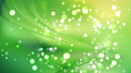 Green Bokeh Abstract