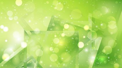 Abstract Green Bokeh