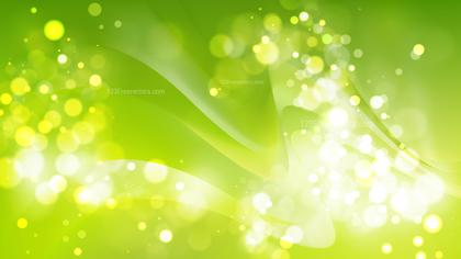 Green Bokeh Abstract