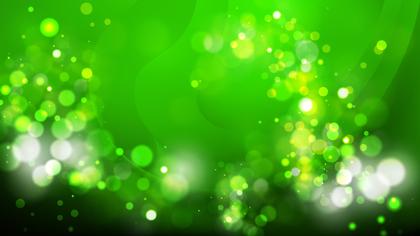 Green Bokeh Background