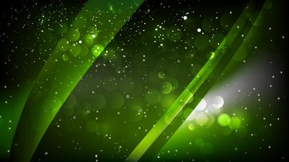 Green Bokeh Abstract