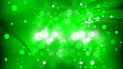 Green Bokeh Background