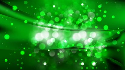 Green Bokeh Background