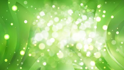 Green Bokeh Background