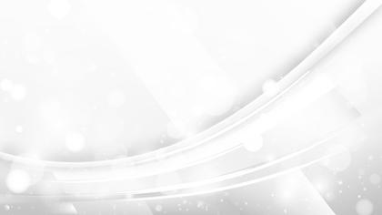 Abstract White Curves