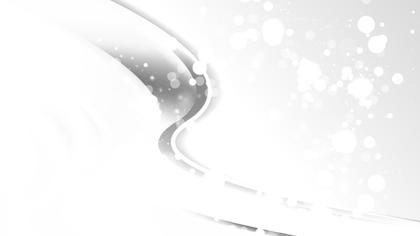 Abstract White Wave