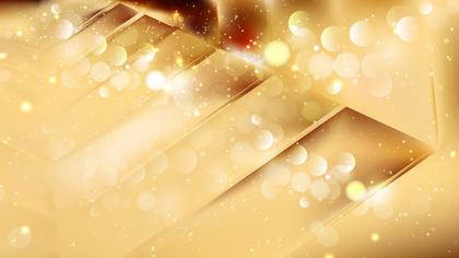 Golden Bokeh Abstract