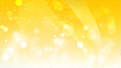 Yellow Bokeh Background
