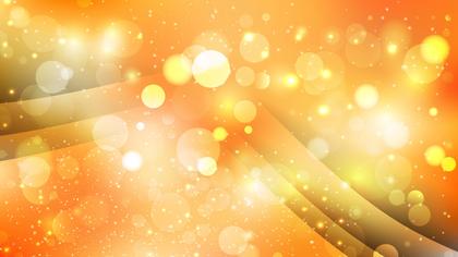 Golden Bokeh Abstract