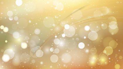 Golden Bokeh Abstract