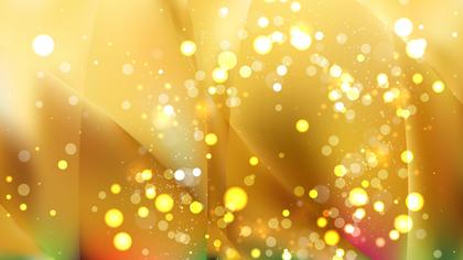 Golden Bokeh Abstract