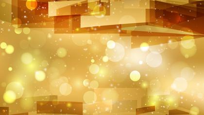 Golden Bokeh Abstract