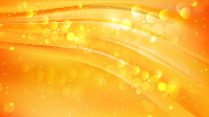 Golden Bokeh Abstract