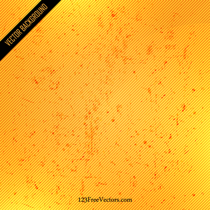 Abstract Yellow Grunge Background