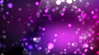 Purple Bokeh Abstract