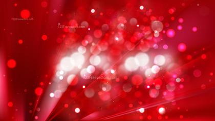 Abstract Red Bokeh Background