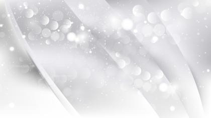 Abstract White Defocused Lights Background Vector