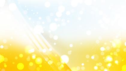 Yellow Bokeh Abstract
