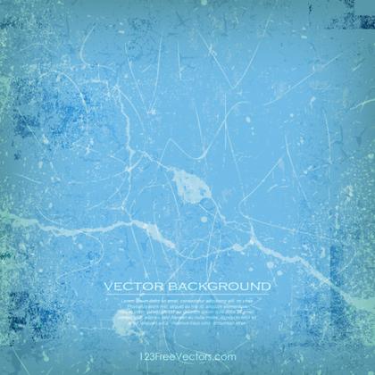Abstract Grunge Blue Background Free
