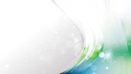 Abstract Blue and Green Brochure Design Template Vector Image