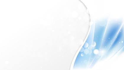 Blue and White Wave Business Background