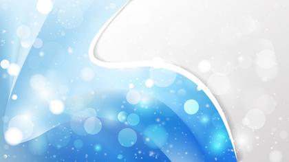 Blue and White Wave Business Background