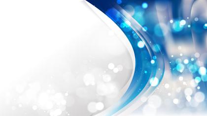Blue and White Business Brochure Template