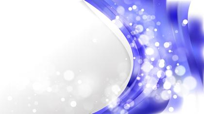 Abstract Blue and White Wave Business Background