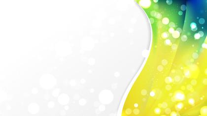 Blue and Yellow Business Brochure
