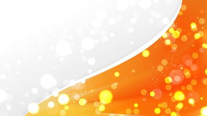 Bright Orange Brochure Design Template