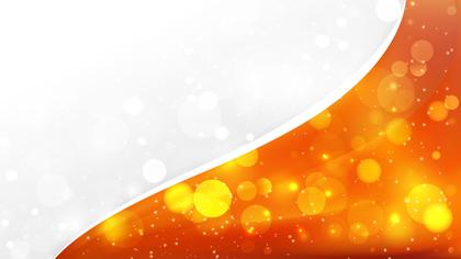Bright Orange Business Background Template