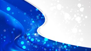 Cobalt Blue Wave Business Background