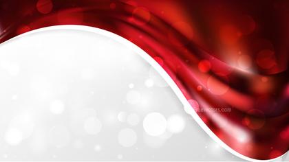 Cool Red Wave Business Background