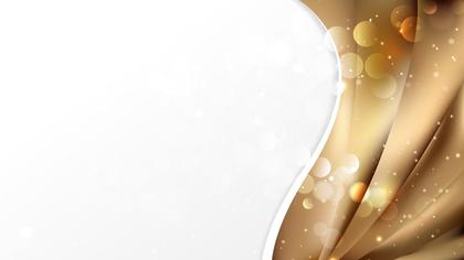 Abstract Gold Brochure Design Vector Graphic