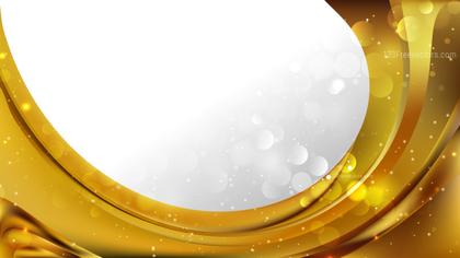 Abstract Gold Business Brochure Illustrator