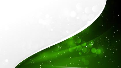 Abstract Green and Black Wave Business Background