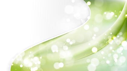 Green and White Wave Business Background
