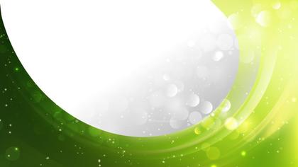 Abstract Green and Yellow Wave Business Background Design Template